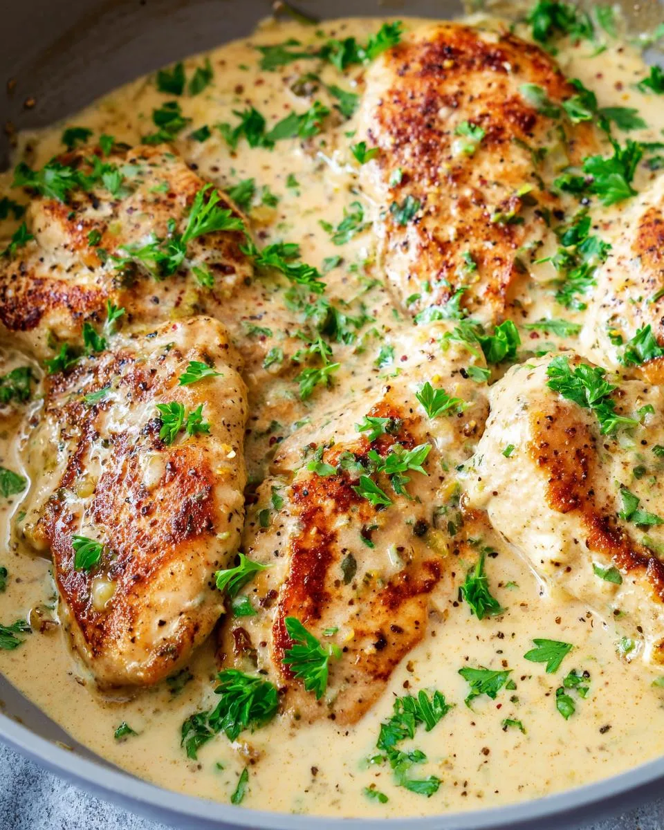 Creamy Garlic Chicken - detail 2