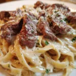 Creamy Steak Pasta Recipe