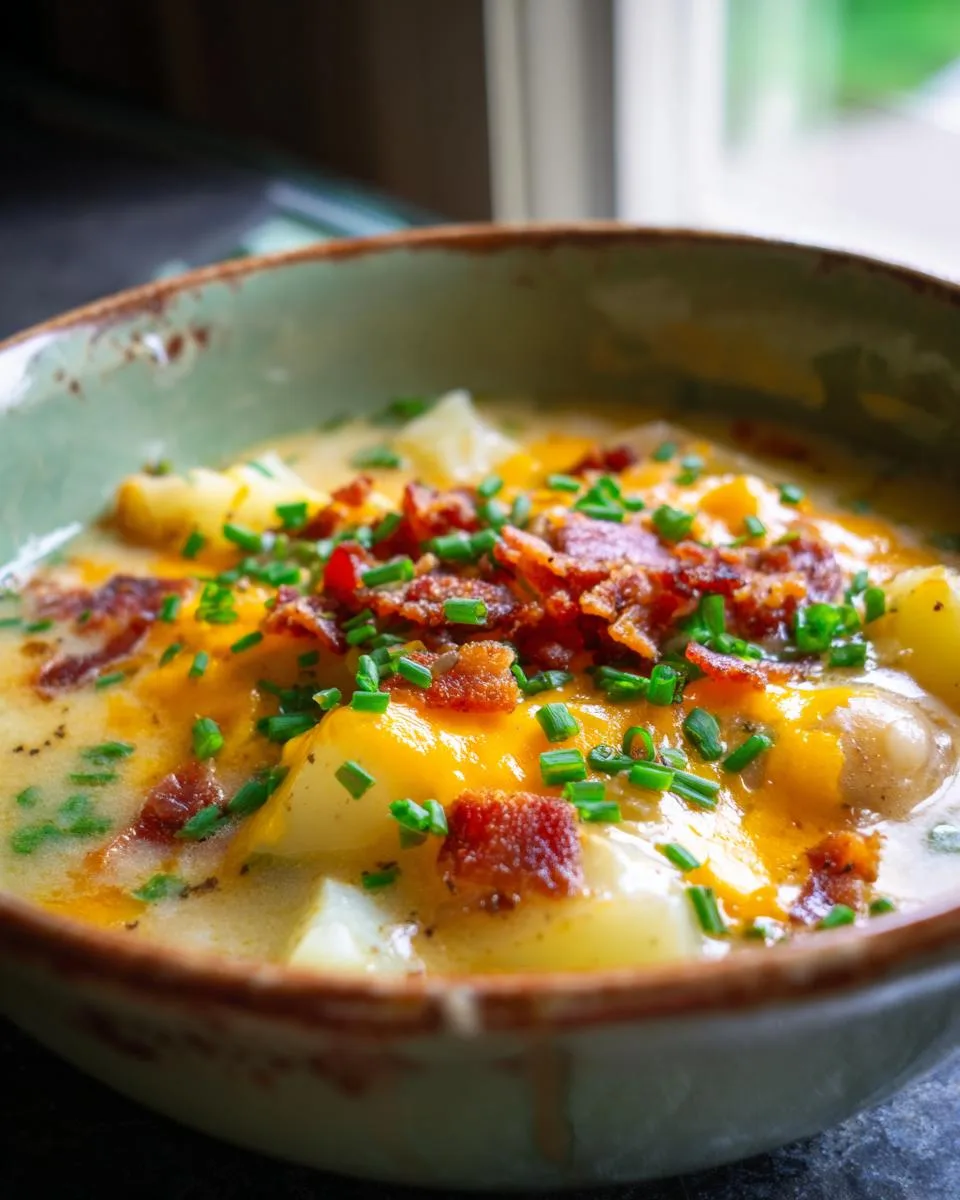 Crock Pot Crack Potato Soup - detail 2