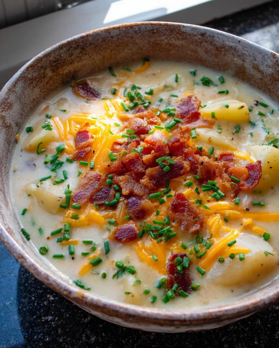 Crock Pot Crack Potato Soup - detail 3