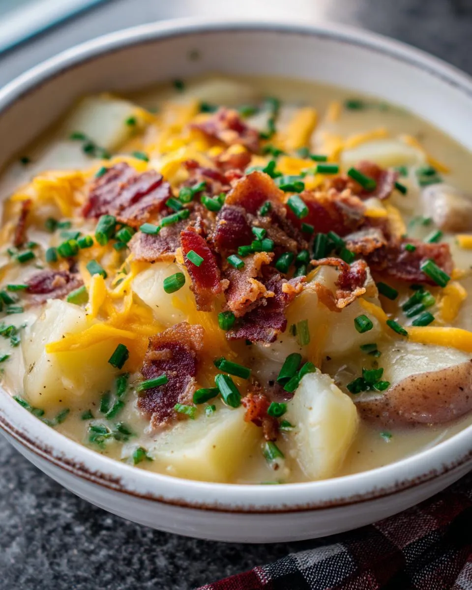Crock Pot Crack Potato Soup - detail 4