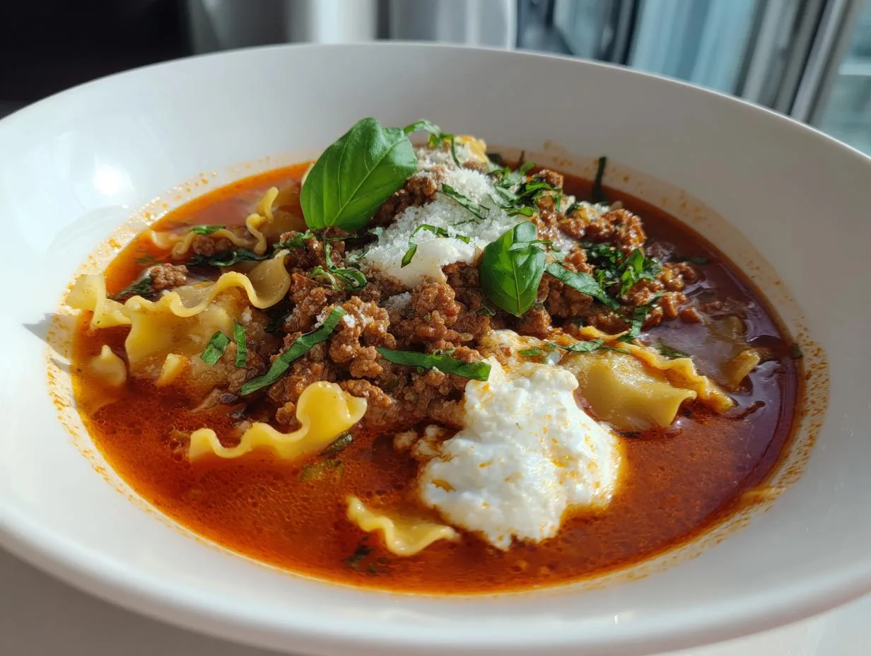 Irresistible Crockpot Lasagna Soup Recipe in Just 3 Hours
