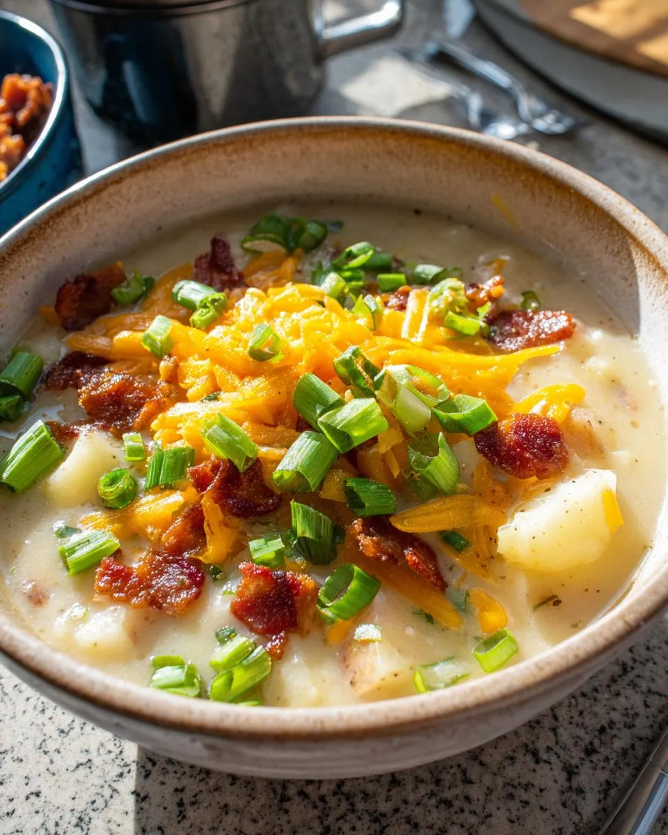 Crockpot Potato Soup - detail 2