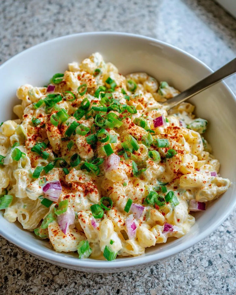 Deviled Egg Macaroni Pasta - detail 4