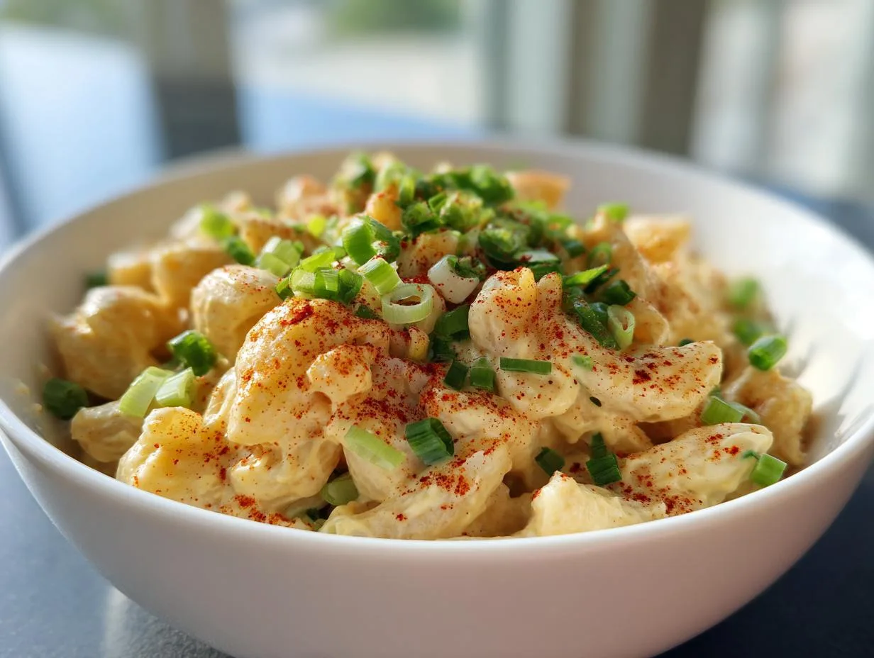 Creamy Deviled Egg Macaroni Pasta in Just 30 Minutes