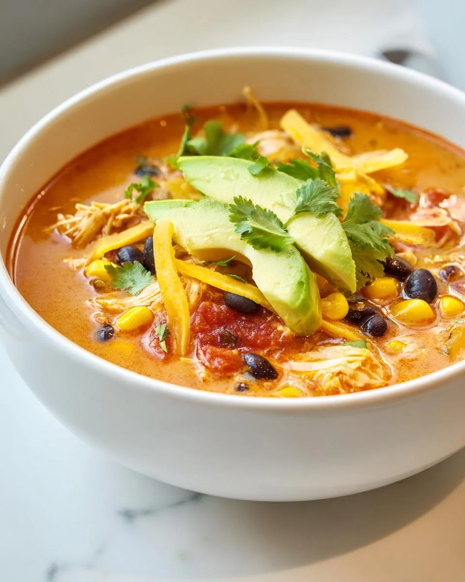 Easy Chicken Taco Soup - detail 2