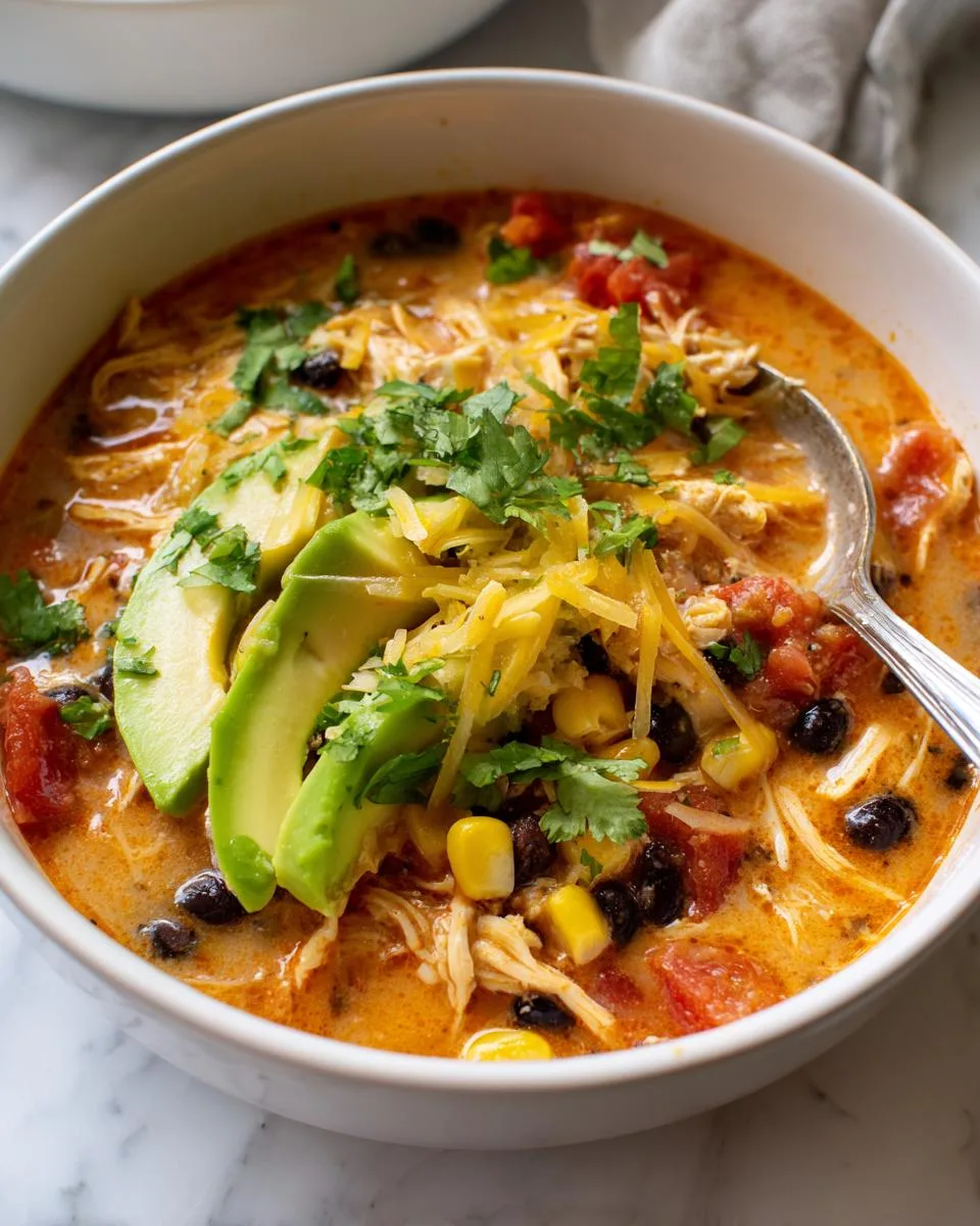 Easy Chicken Taco Soup - detail 3