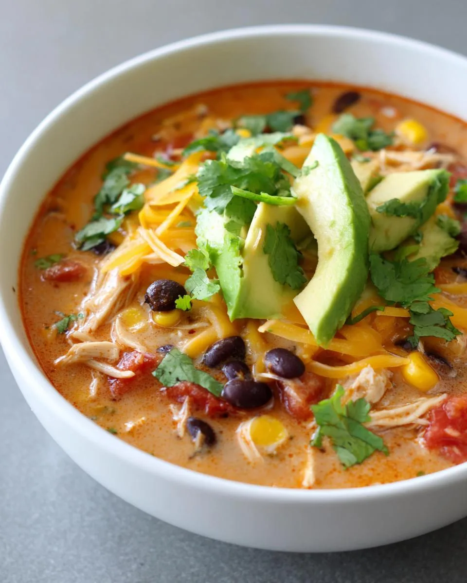 Easy Chicken Taco Soup - detail 4