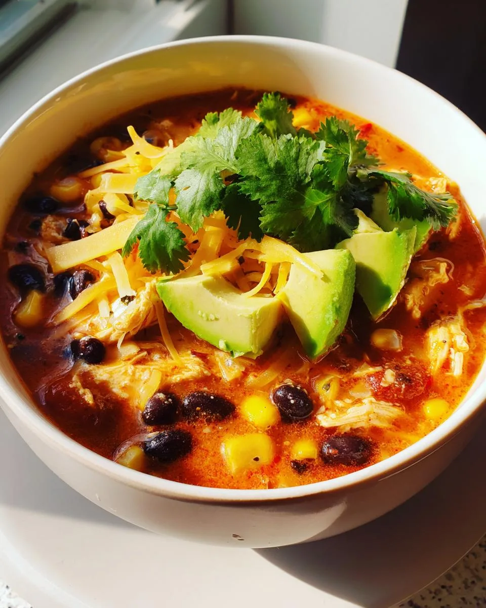 Easy Chicken Taco Soup - detail 5