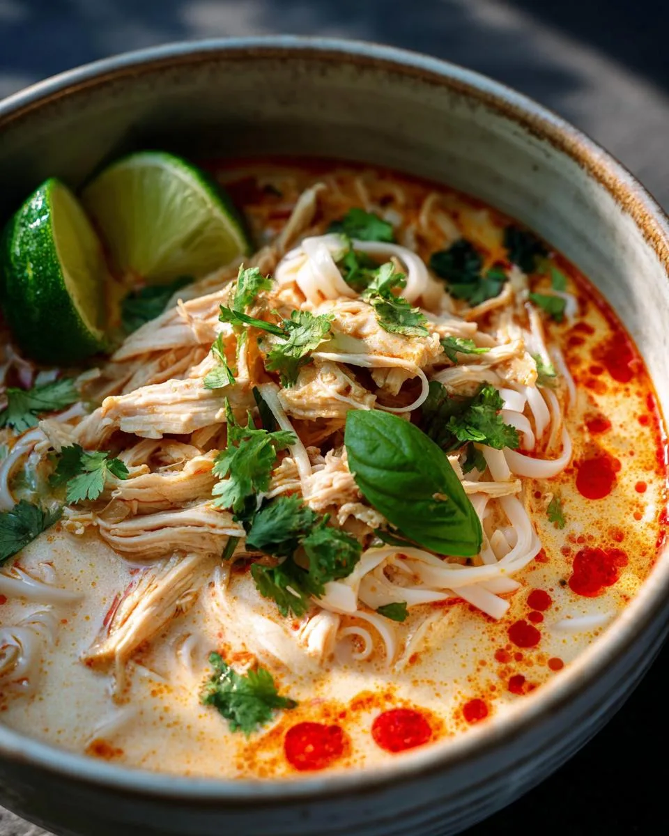 Easy Thai Chicken Soup - detail 2