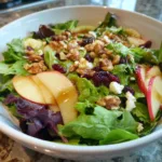 Fresh Walnut Apple Salad