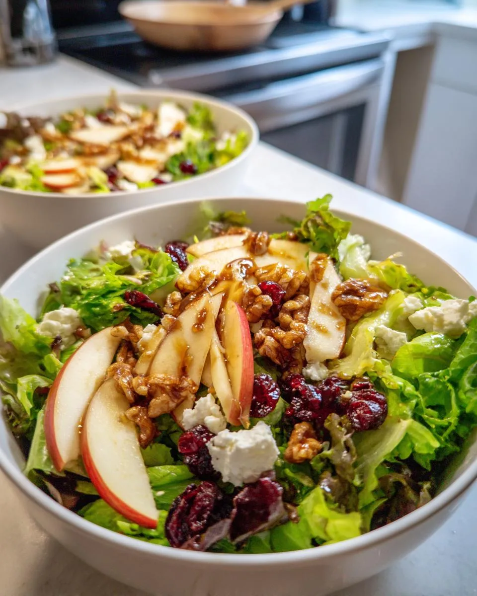 Fresh Walnut Apple Salad - detail 3