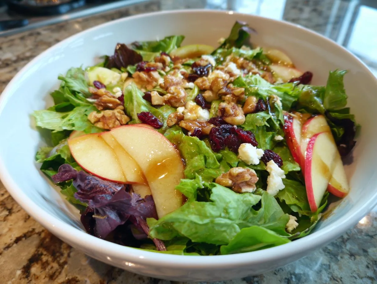 Fresh Walnut Apple Salad: A 15-Minute Crunchy Delight