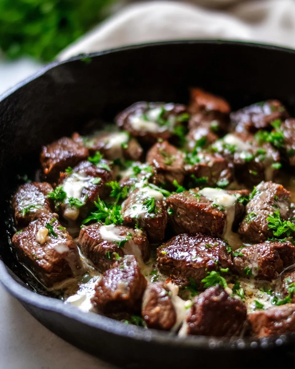 Garlic Butter Steak Recipe - detail 2