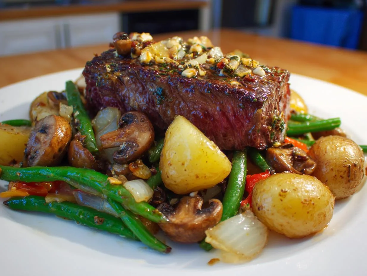 35-Minute Garlic Herb Steak Recipe That Melts Hearts