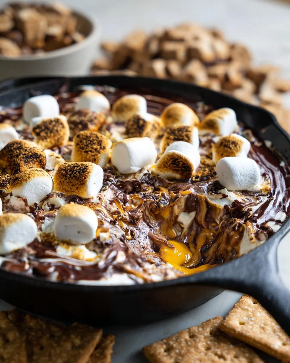 Halloween S’mores Dip - detail 4