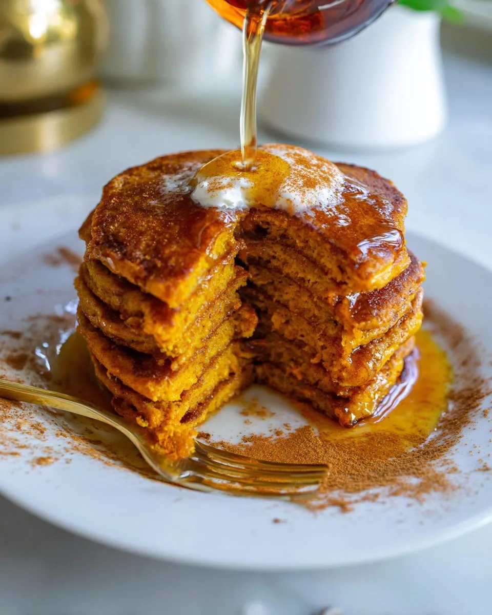 Healthy Pumpkin Pancakes Recipe - detail 4