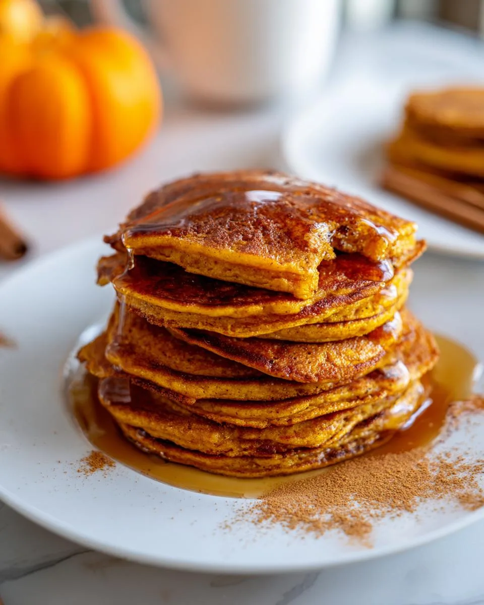Healthy Pumpkin Pancakes Recipe - detail 5