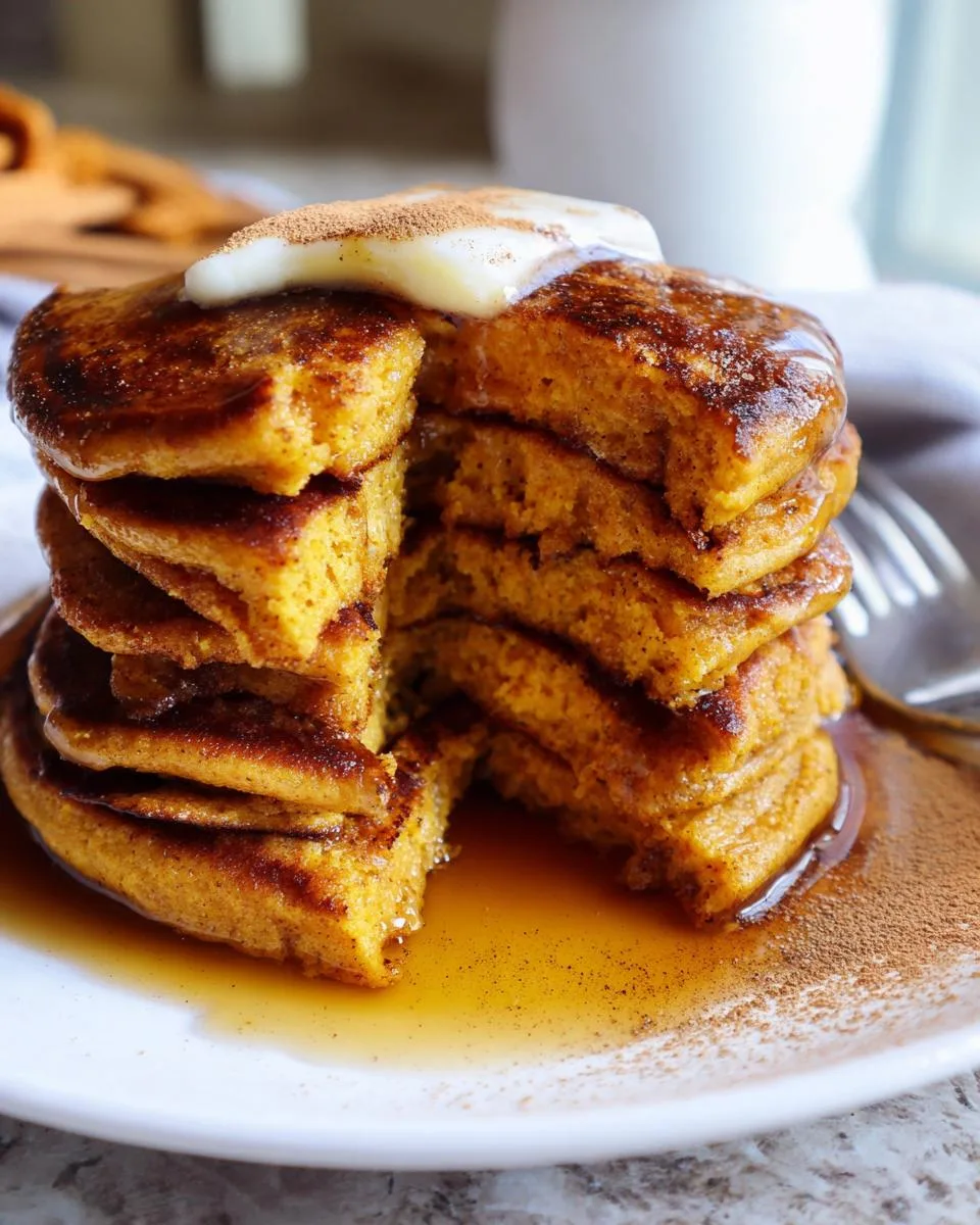 Healthy Pumpkin Pancakes Recipe - detail 3