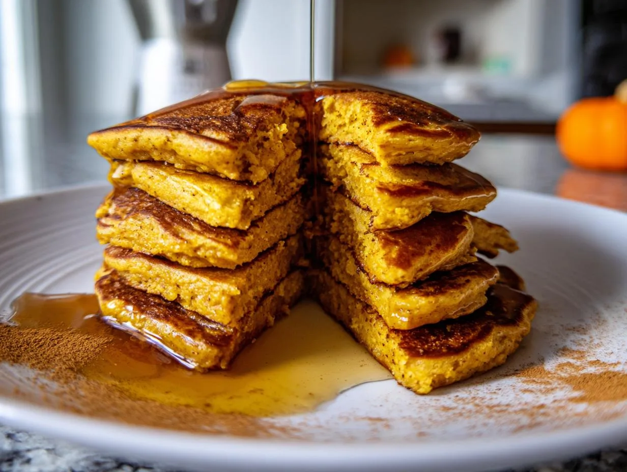 5-Minute Healthy Pumpkin Pancakes Recipe: Fluffy Perfection