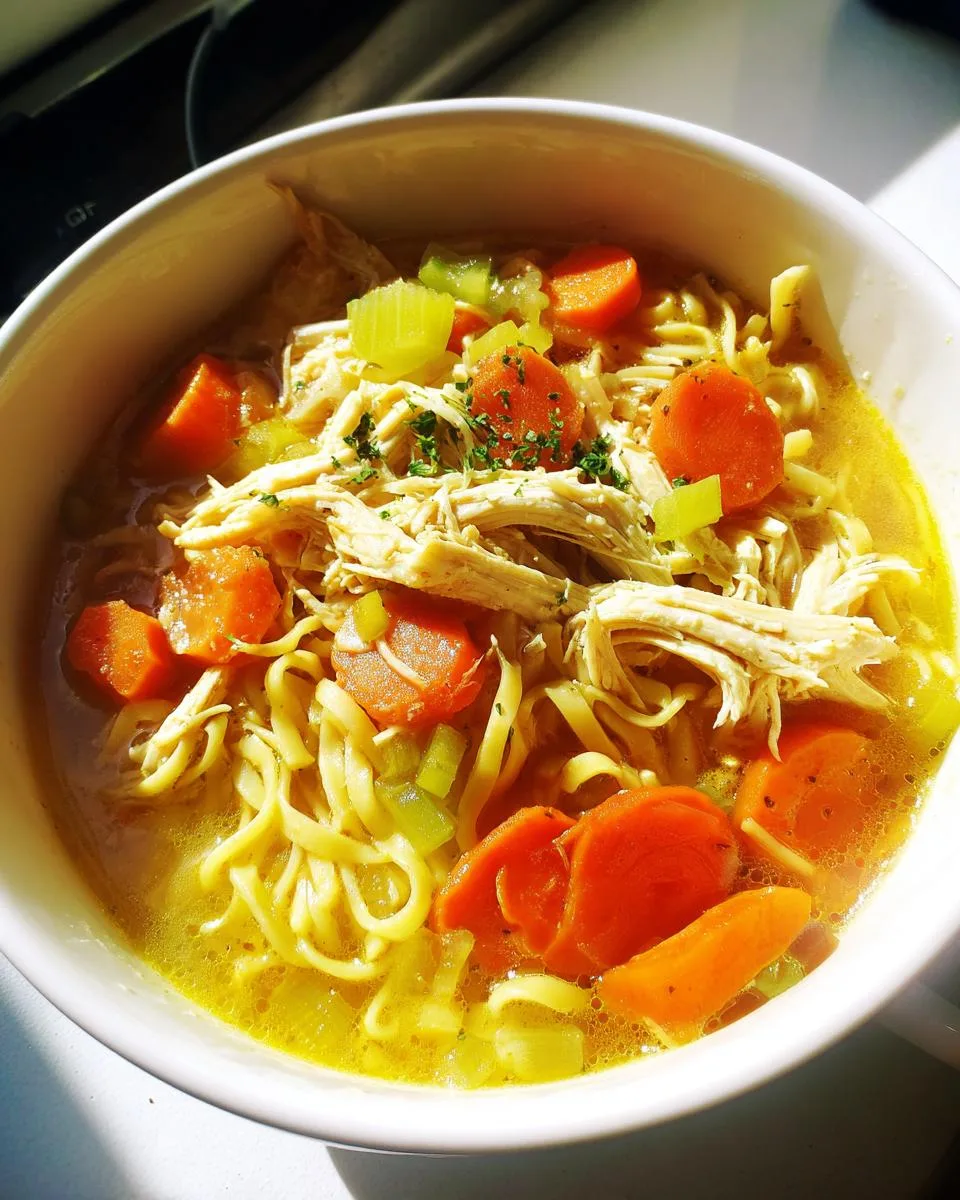 Homestyle Chicken Noodle Soup - detail 2