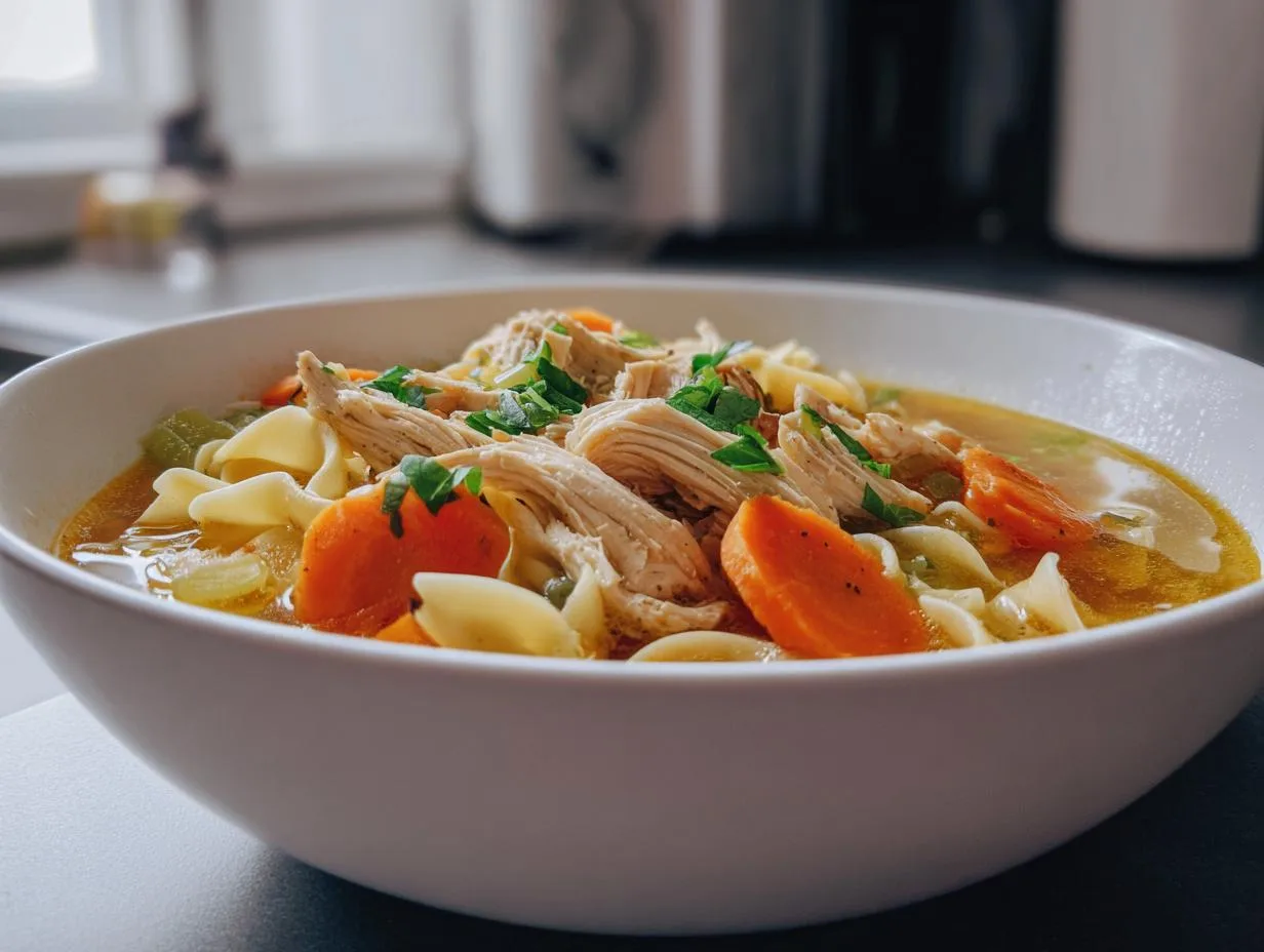 40-Minute Homestyle Chicken Noodle Soup That Heals Souls