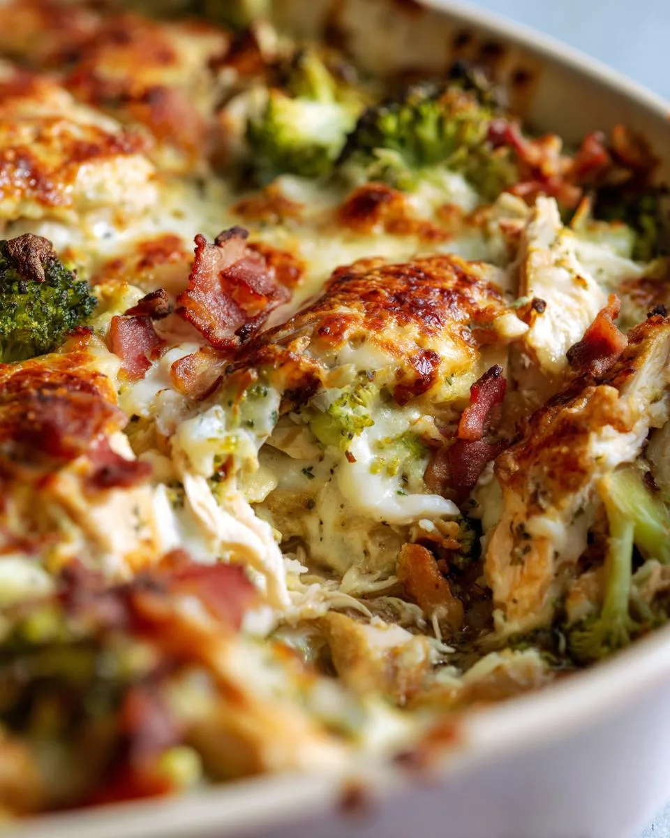Low Carb Chicken Casserole - detail 2