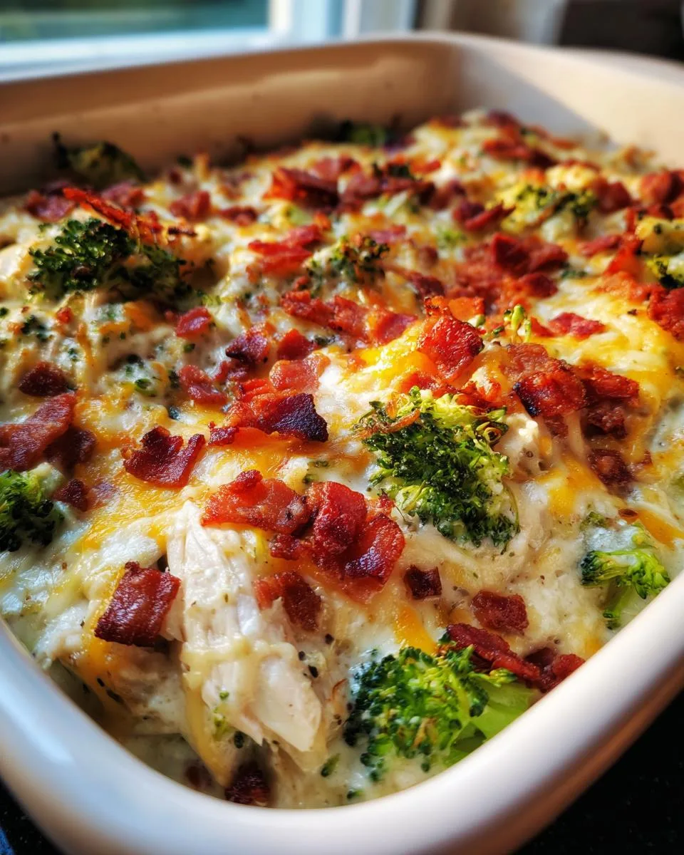 Low Carb Chicken Casserole - detail 5