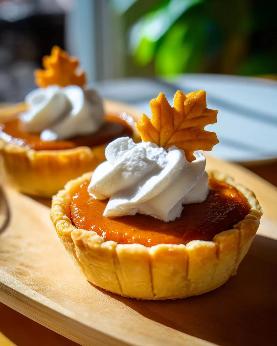 Mini Cracker Pumpkin Pie - detail 3