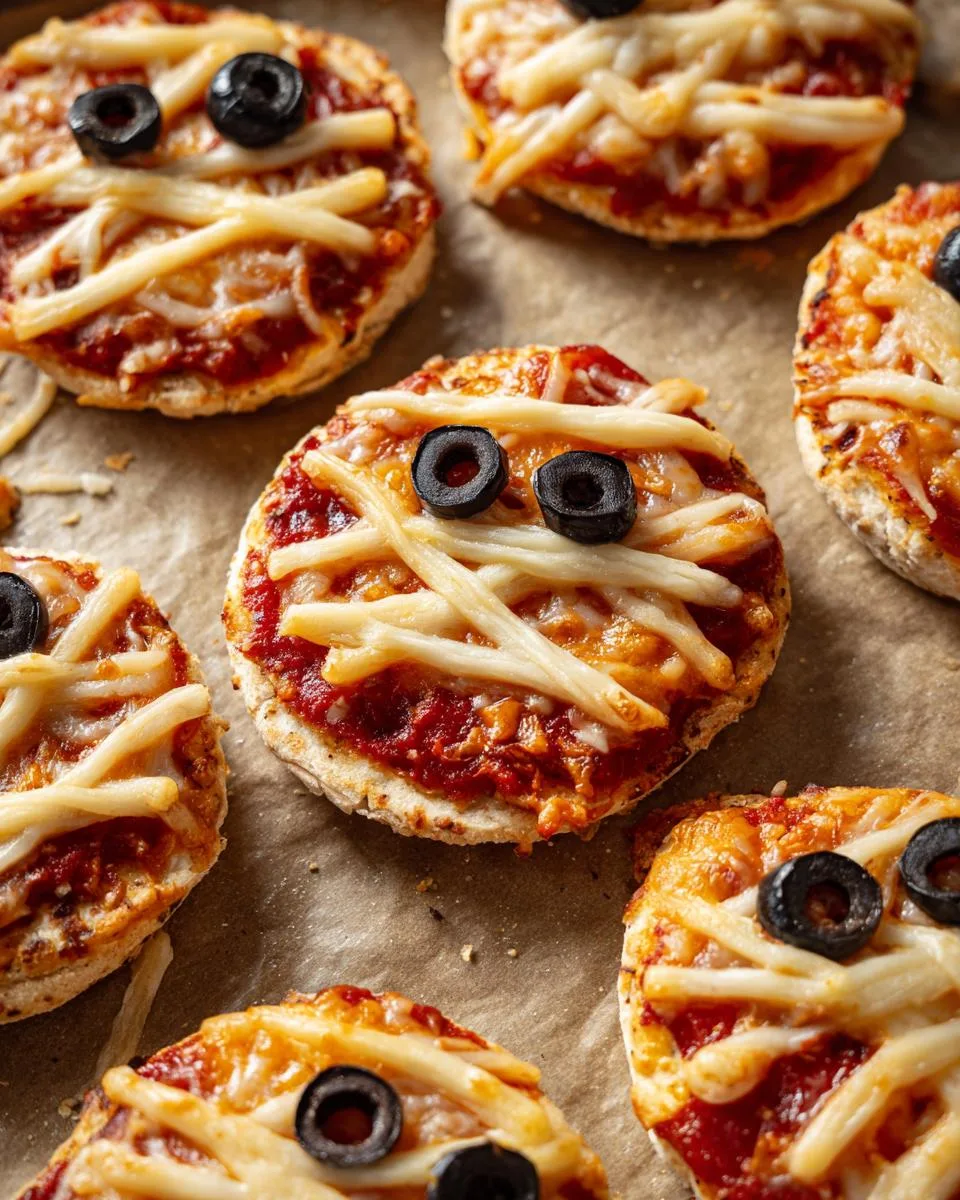 Mini Mummy Pizzas - detail 6