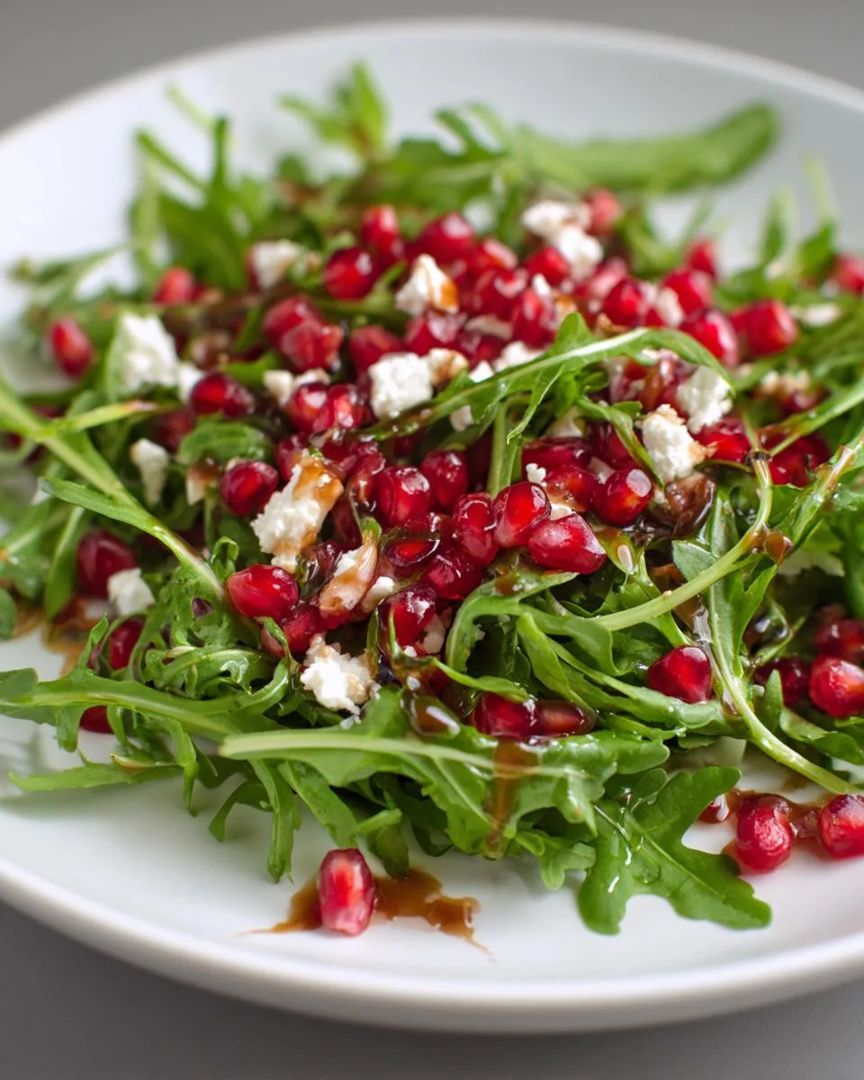 Pomegranate And Arugula Salad - detail 4