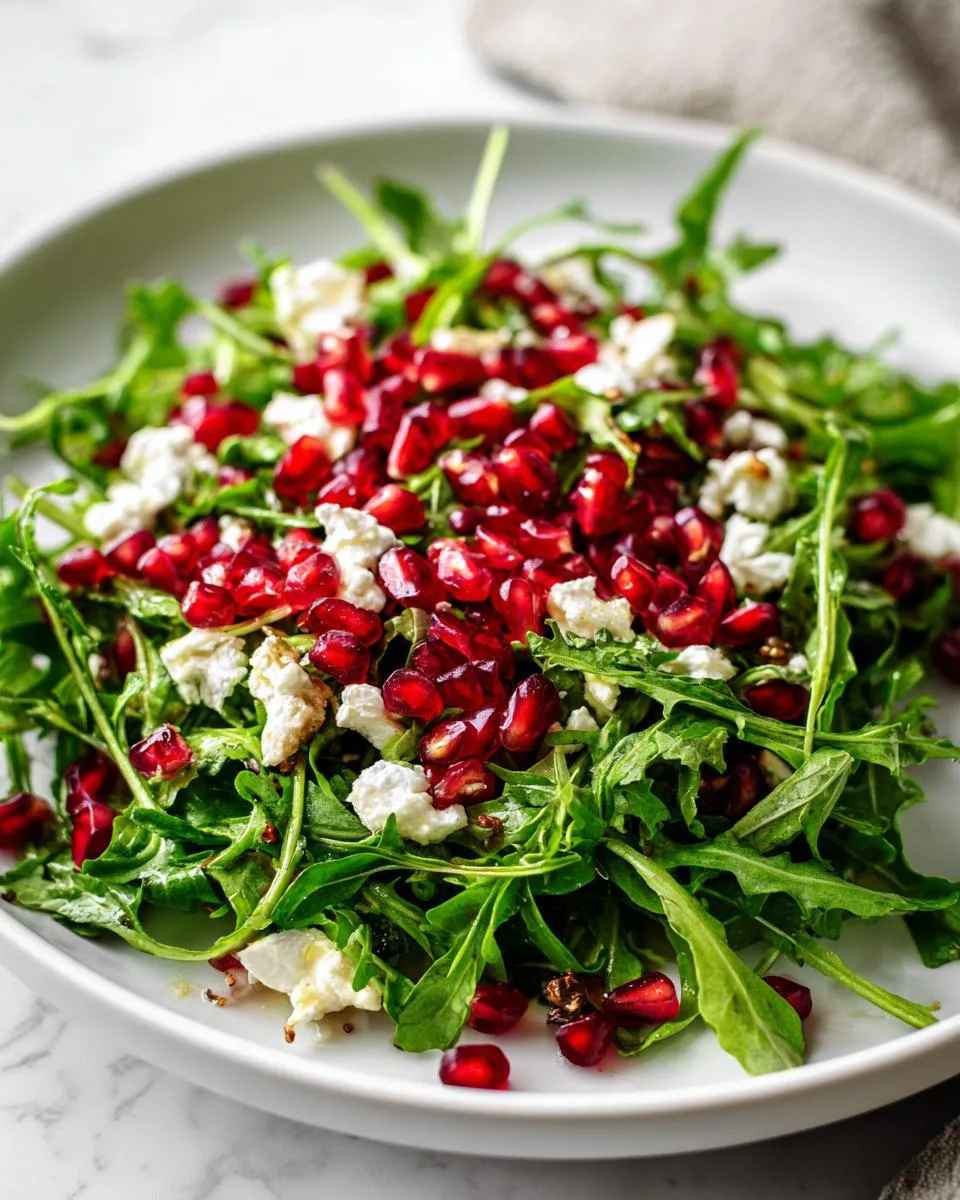 Pomegranate And Arugula Salad - detail 2