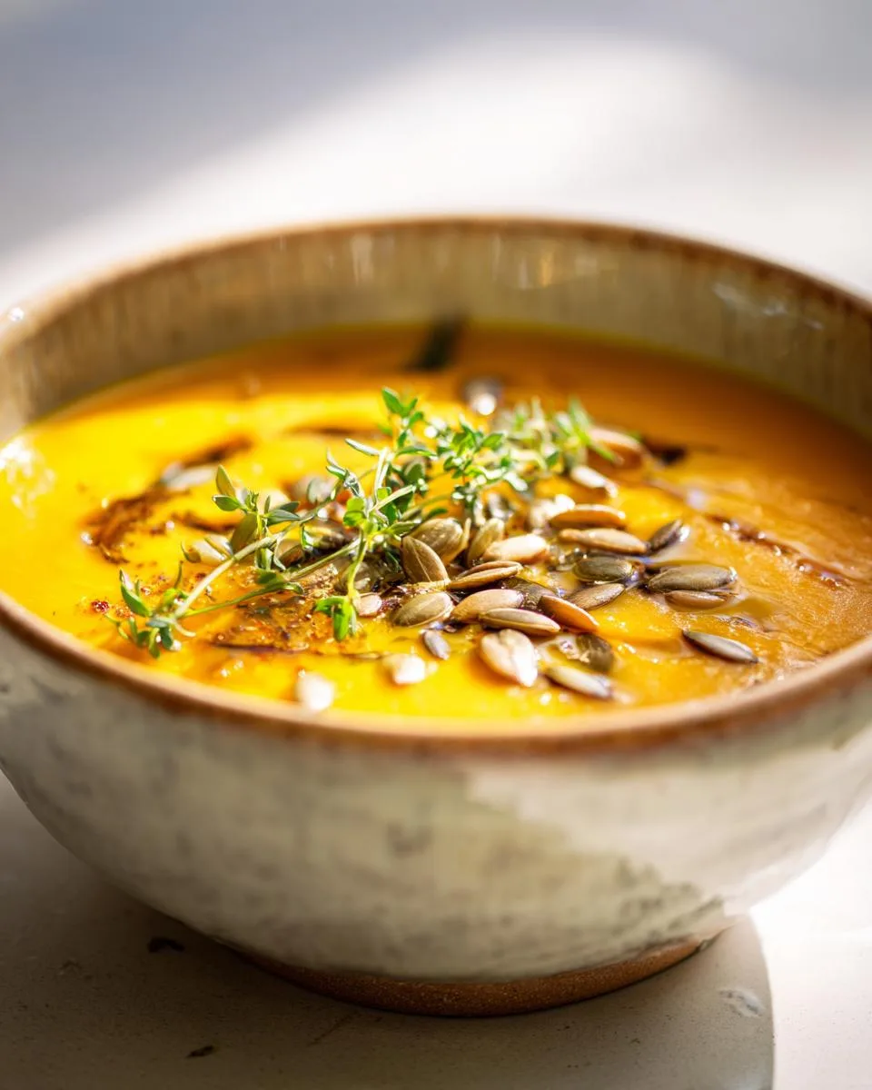 Protein Butternut Squash Soup - detail 5