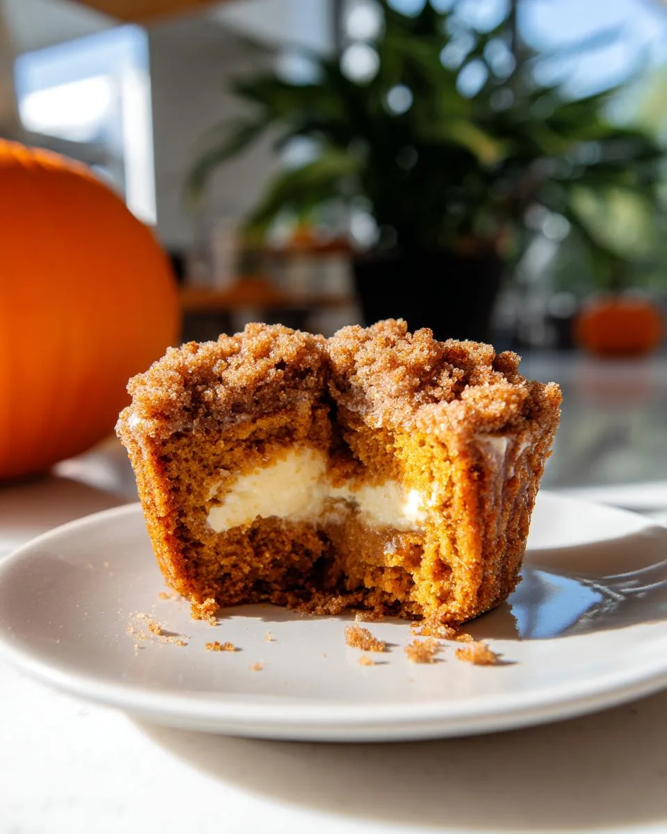 Pumpkin Cheesecake Cupcakes - detail 5