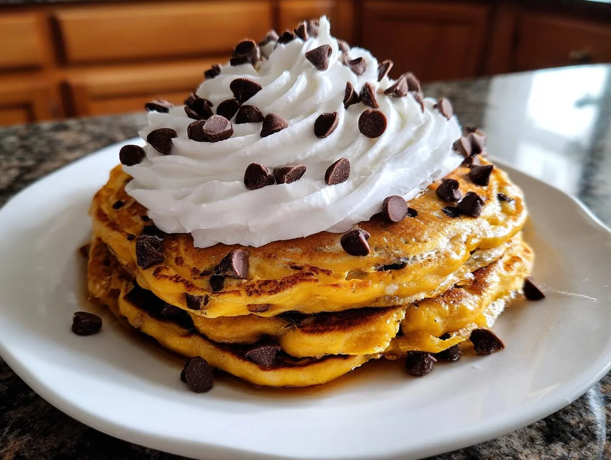 Fluffy Pumpkin Chocolate Chip Pancakes: Perfect 2 Tips
