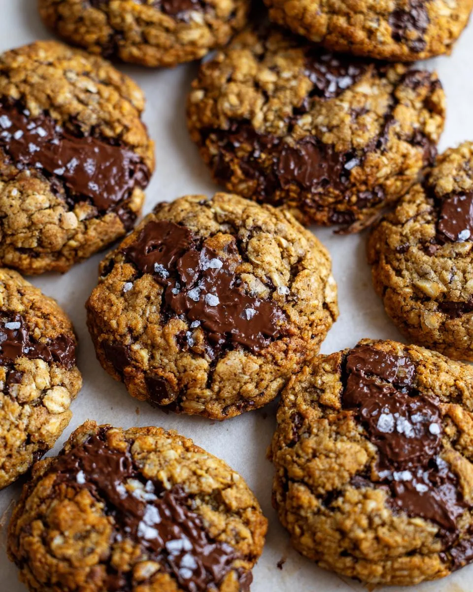 Pumpkin Oatmeal Chocolate Cookies - detail 1