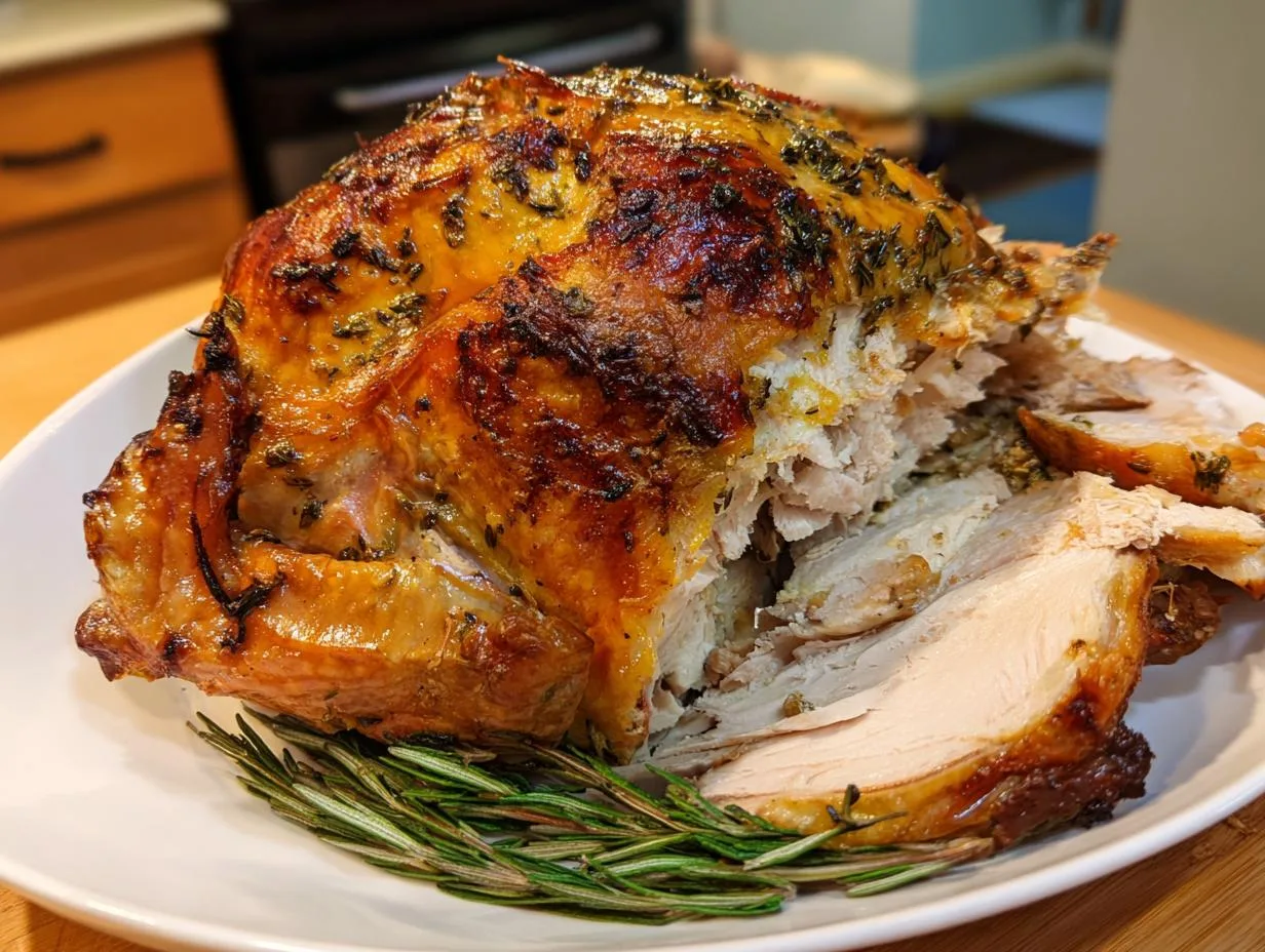 Irresistibly Juicy Roast Turkey Recipe in 3 Easy Steps