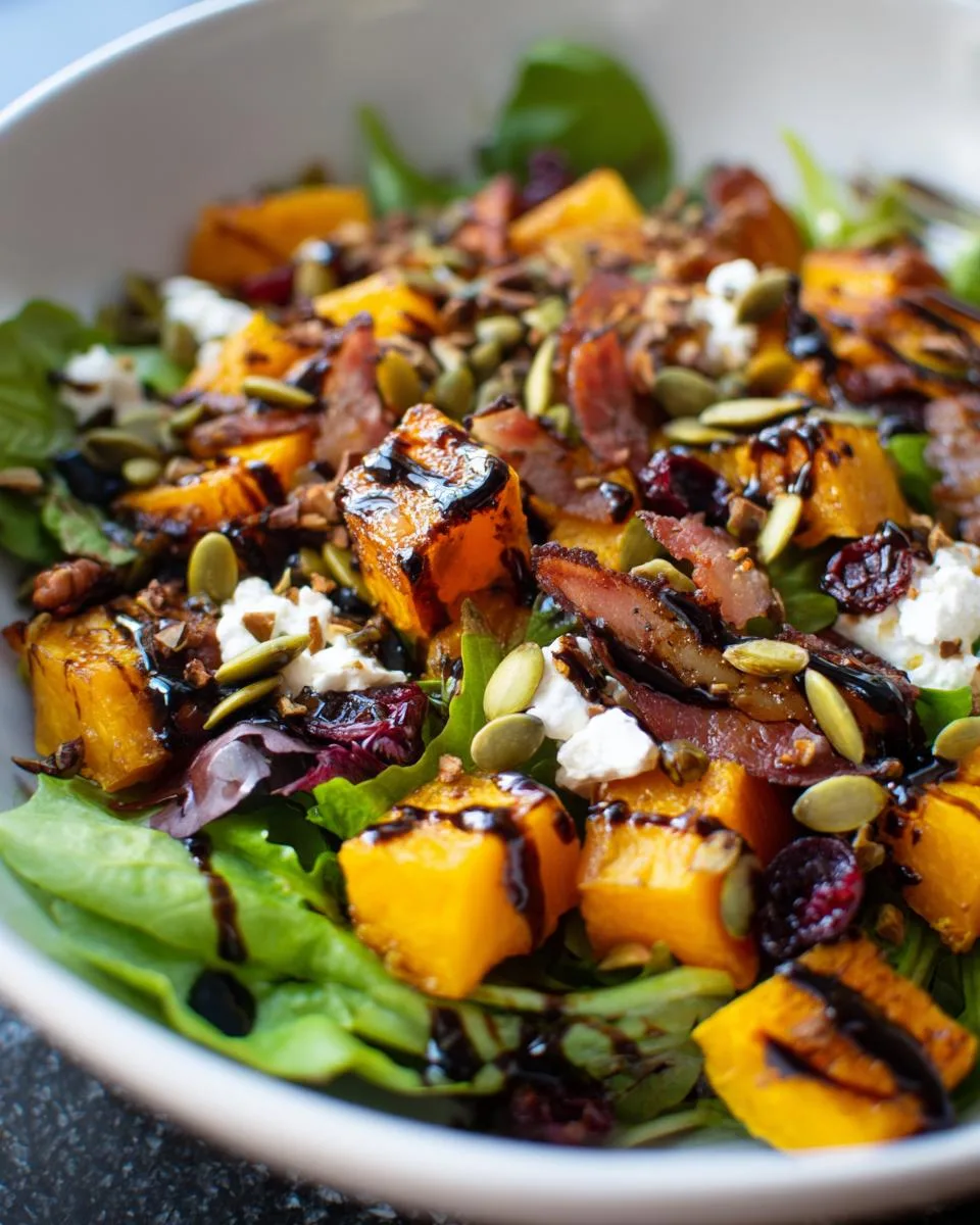 Roasted Butternut Squash Salad - detail 3