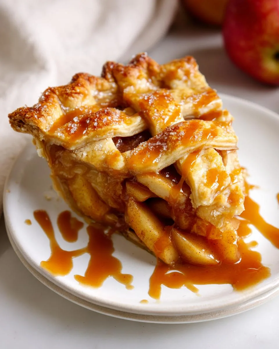 Salted Caramel Apple Pie - detail 4
