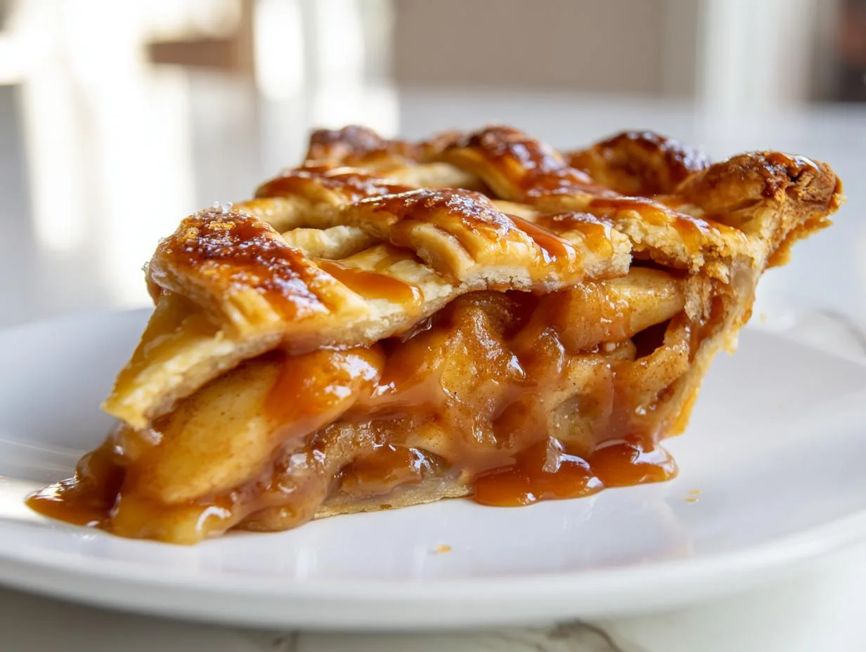 40-Minute Salted Caramel Apple Pie That Melts Hearts