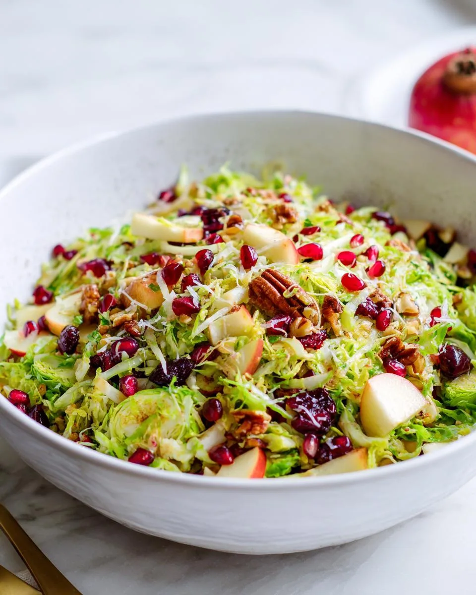 Shaved Brussels Sprout Salad - detail 3