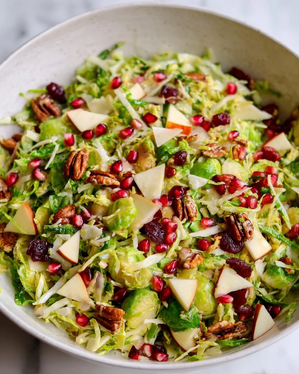 Shaved Brussels Sprout Salad - detail 4