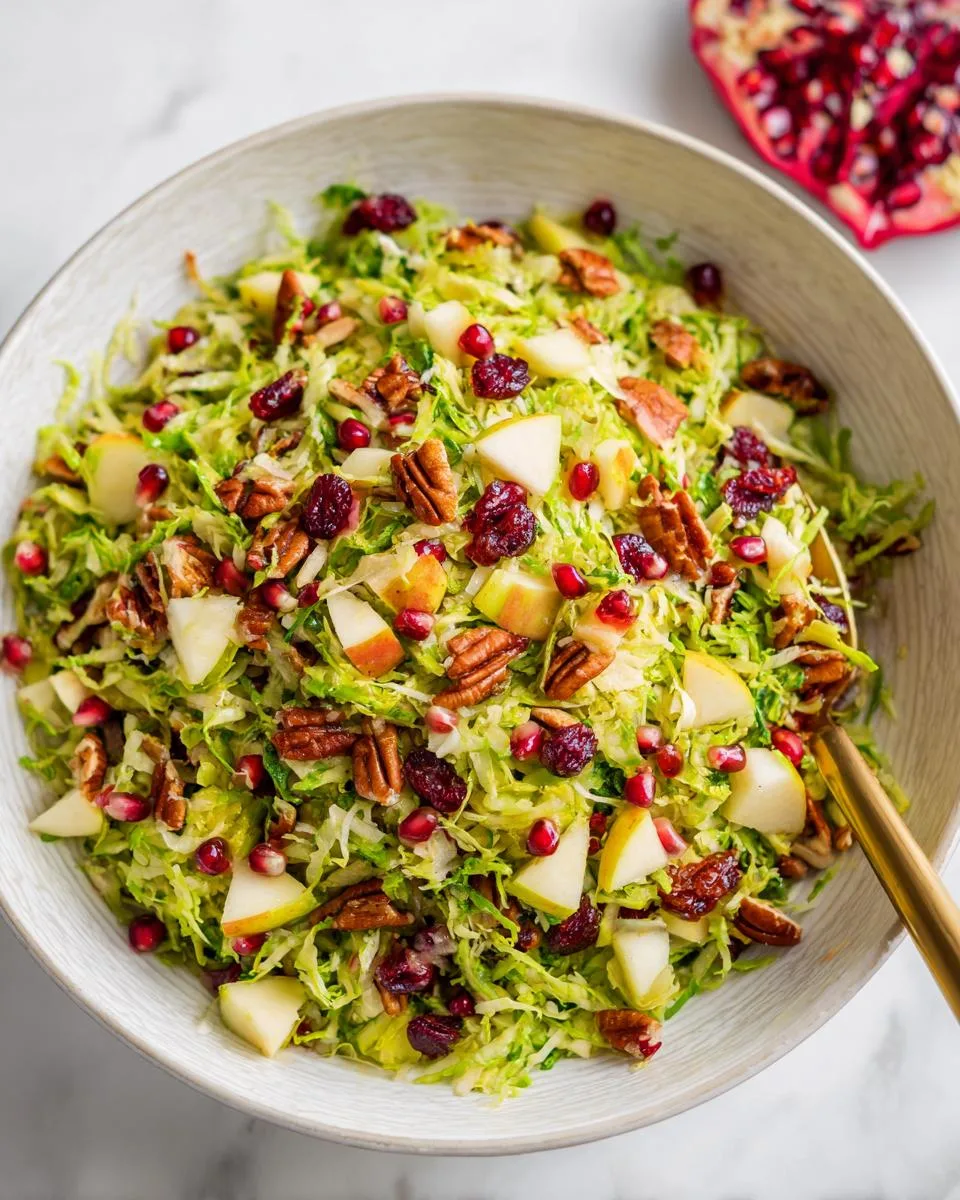 Shaved Brussels Sprout Salad - detail 5