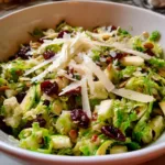 Shaved Brussels Sprouts Salad