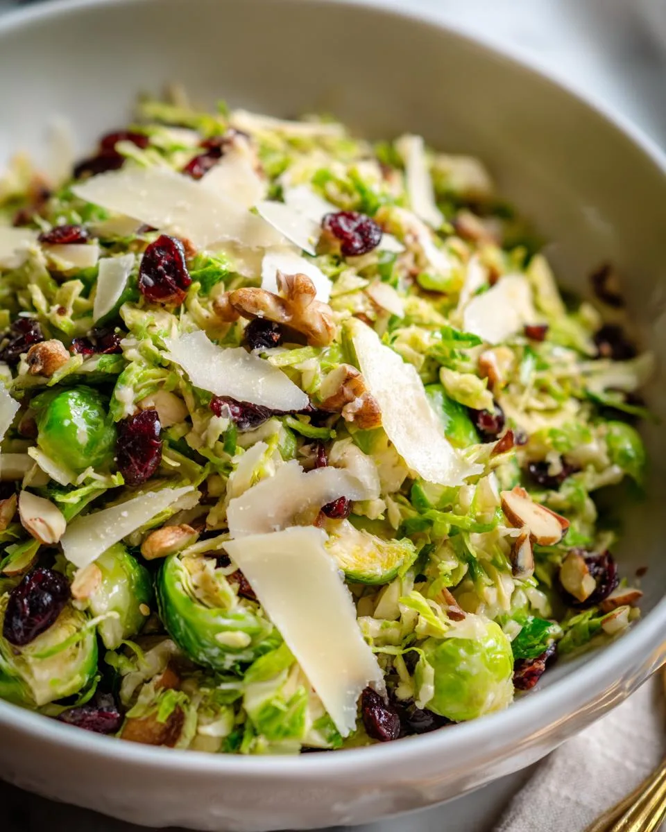 Shaved Brussels Sprouts Salad - detail 4