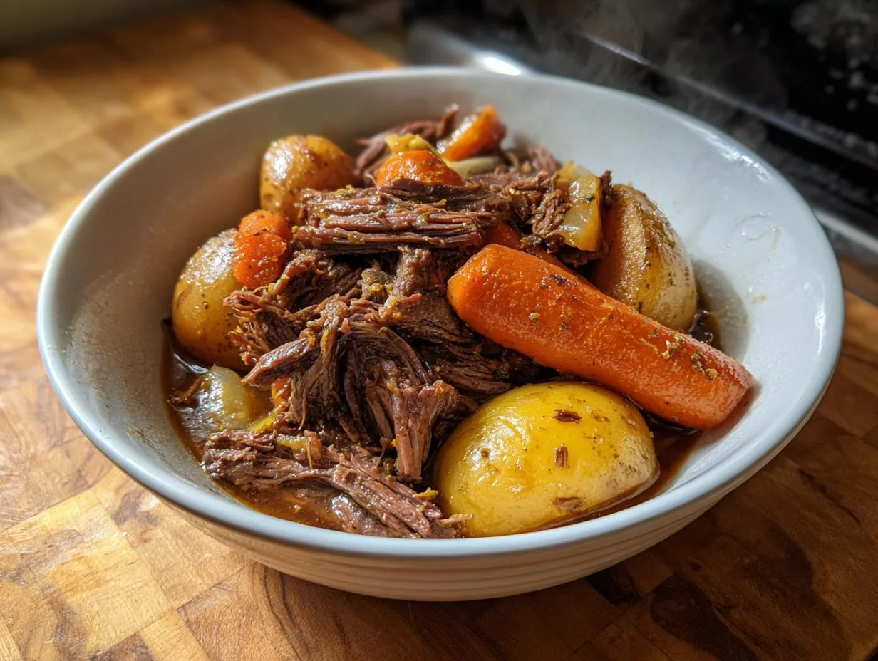 Slow Cooked Beef Pot Roast: Tough Chuck into Tender Bliss