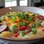 Slow Cooker Cajun Potato Soup
