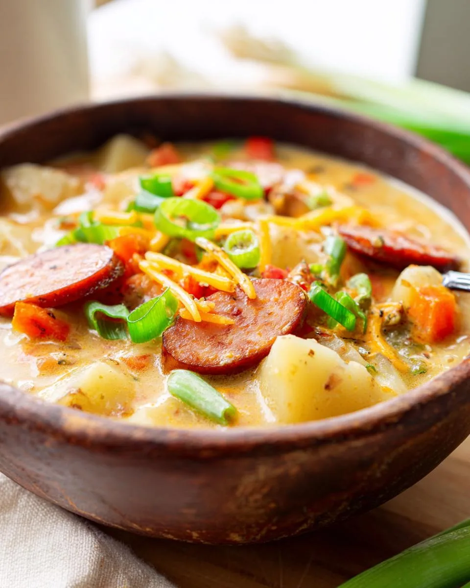 Slow Cooker Cajun Potato Soup - detail 3
