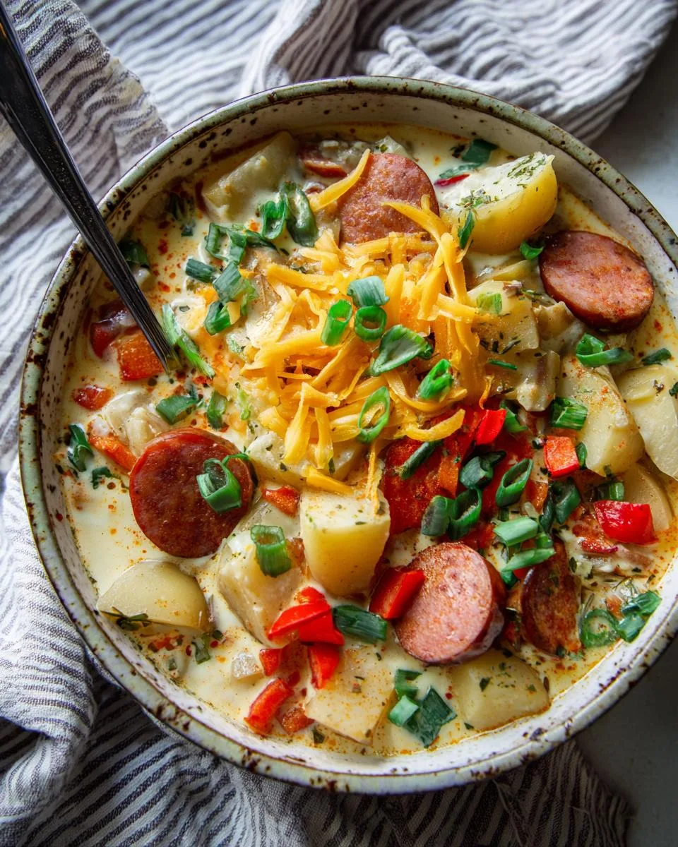 Slow Cooker Cajun Potato Soup - detail 4