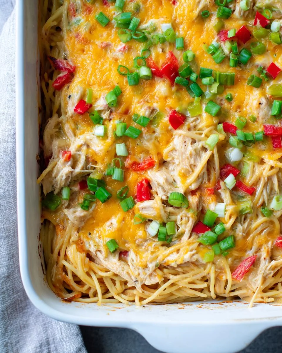 Southern Chicken Spaghetti Casserole - detail 3